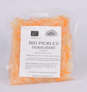 Dobrušské pickles BIO cca 0,200 kg